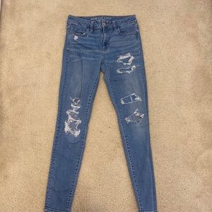 American Eagle hi-rise jeggings